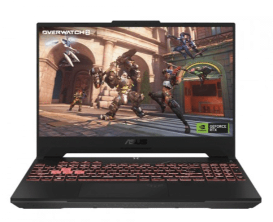 (Credit: Asus) New TUF laptop showing Overwatch 2 gameplay