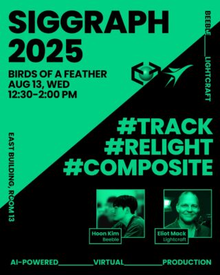 Beeble AI SwitchLight 2.0 - siggraph Beeble AI SwitchLight 2.0 case study - SIGGRAPH poster
